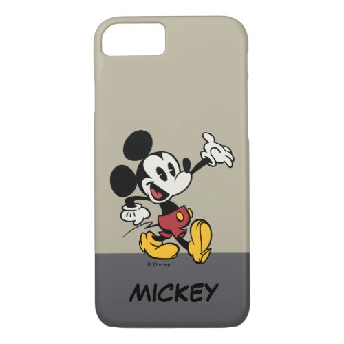 Main Mickey Shorts  Classic Mickey  Your Name iPhone 87 Case
