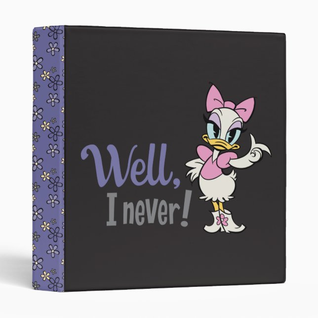 Main Mickey Shorts | Daisy Duck Insulted 3 Ring Binder (Front/Spine)