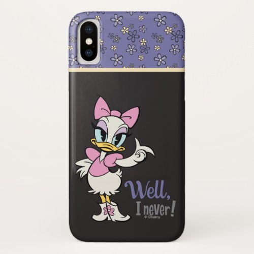 Main Mickey Shorts  Daisy Duck Insulted iPhone X Case