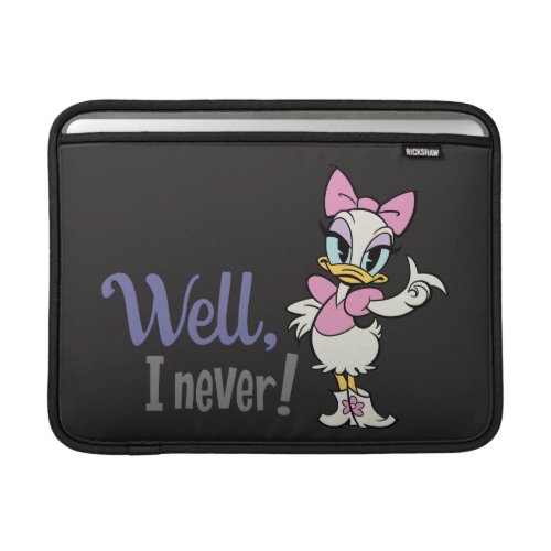 Main Mickey Shorts  Daisy Duck Insulted MacBook Sleeve