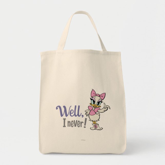 Main Mickey Shorts | Daisy Duck Insulted Tote Bag (Front)