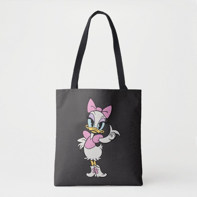 Main Mickey Shorts | Daisy Duck Insulted Tote Bag (Front)