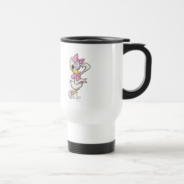 Main Mickey Shorts | Daisy Flirting Travel Mug (Right)
