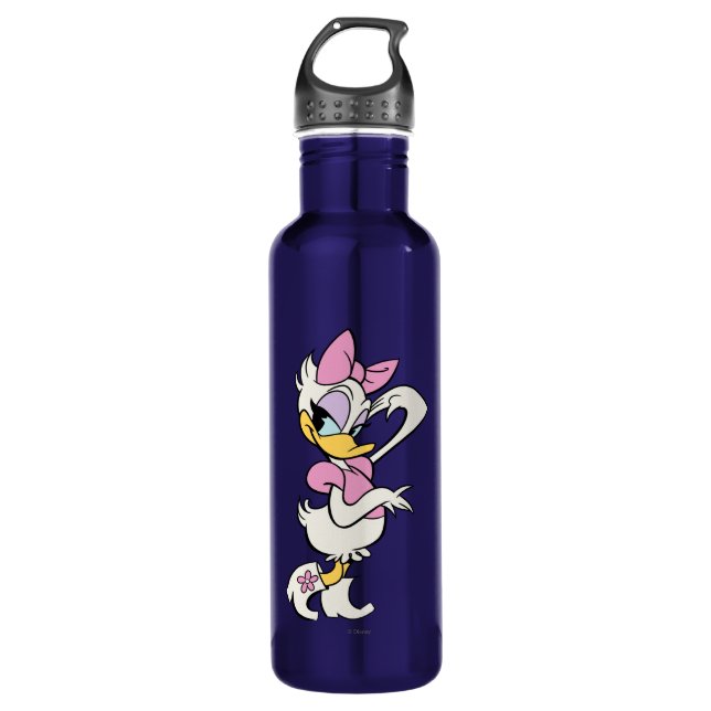 Main Mickey Shorts | Daisy Flirting Water Bottle (Front)