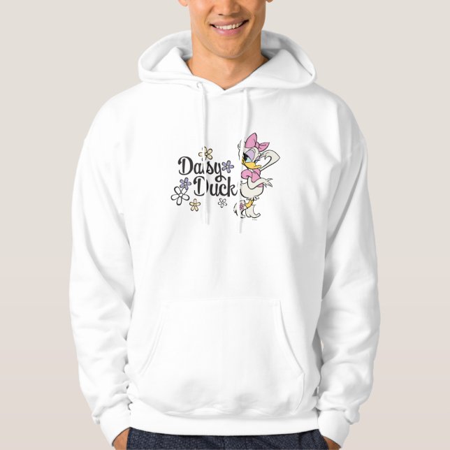 Main Mickey Shorts | Daisy with Flowers Hoodie (Front)