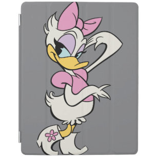 Main Mickey Shorts   Daisy with Flowers iPad Smart Cover