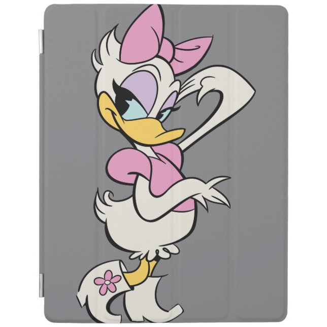 Main Mickey Shorts | Daisy with Flowers iPad Smart Cover (Front)