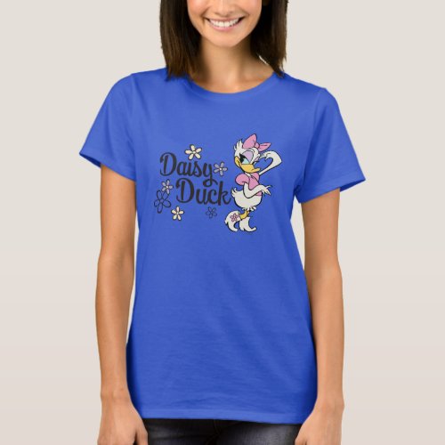 Main Mickey Shorts  Daisy with Flowers T_Shirt