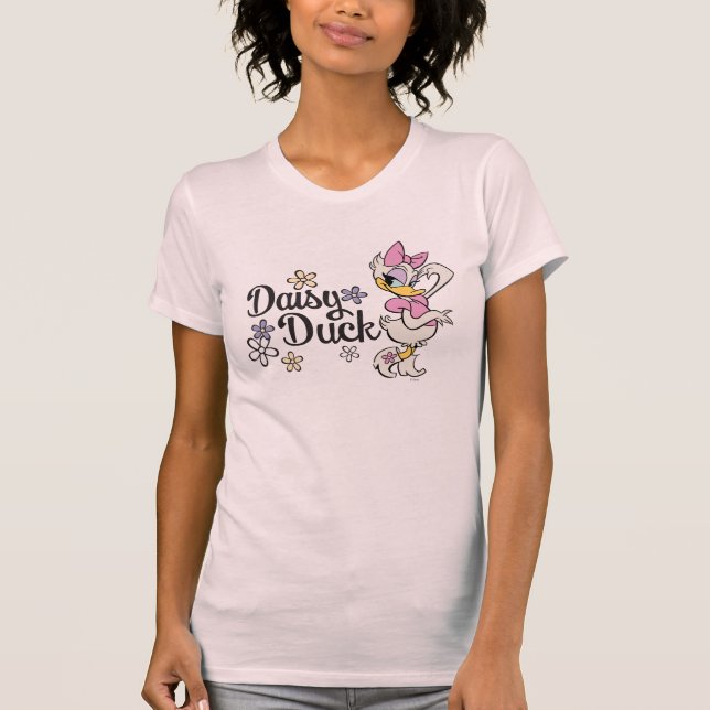 Main Mickey Shorts | Daisy with Flowers T-Shirt (Front)