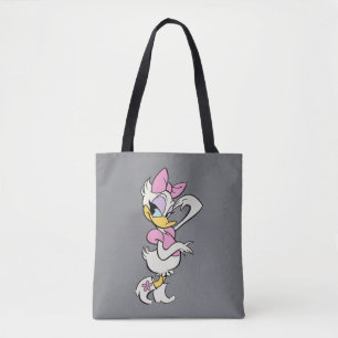 Main Mickey Shorts Daisy with Flowers Tote Bag