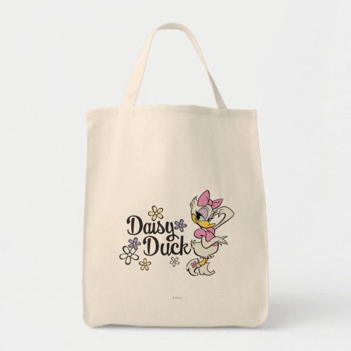 Main Mickey Shorts  Daisy with Flowers Tote Bag