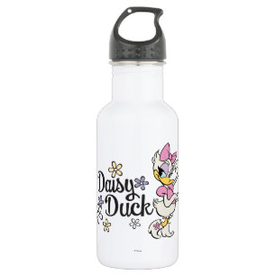 Main Mickey Shorts Daisy with Flowers Water Bottle
