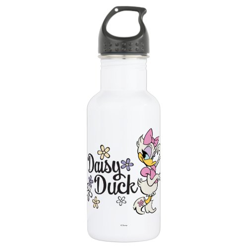 Main Mickey Shorts  Daisy with Flowers Water Bottle