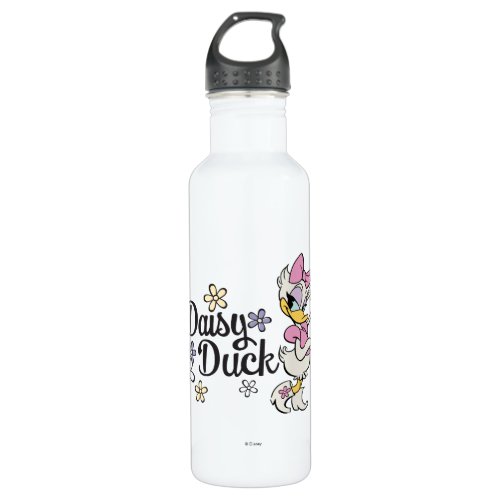 Main Mickey Shorts  Daisy with Flowers Water Bottle