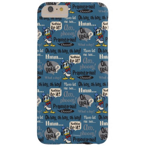 Main Mickey Shorts  Donald Duck Blue Pattern Barely There iPhone 6 Plus Case