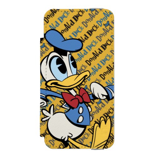 Main Mickey Shorts  Donald Duck Wallet Case For iPhone SE55s