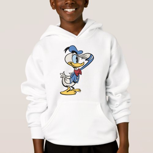 Main Mickey Shorts  Donald Duck Salute Hoodie