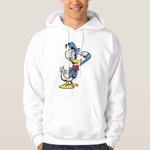 Main Mickey Shorts  Donald Duck Salute Hoodie