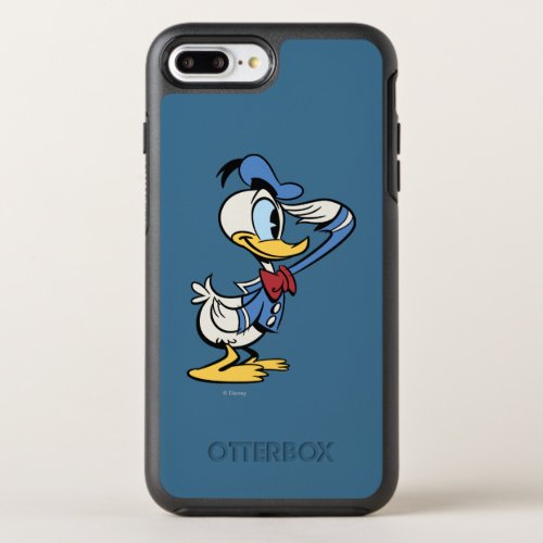 Main Mickey Shorts  Donald Duck Salute OtterBox Symmetry iPhone 8 Plus7 Plus Case