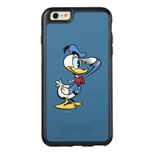 Main Mickey Shorts  Donald Duck Salute OtterBox iPhone 66s Plus Case