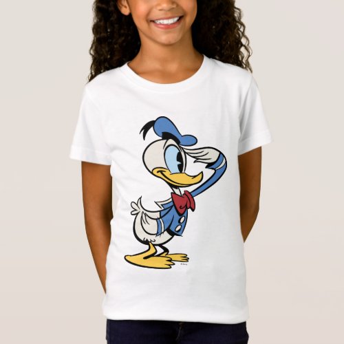 Main Mickey Shorts  Donald Duck Salute T_Shirt