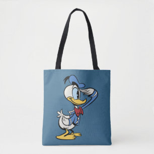 Main Mickey Shorts Donald Duck Salute Tote Bag