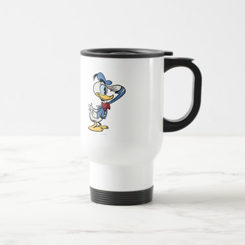 Main Mickey Shorts  Donald Duck Salute Travel Mug