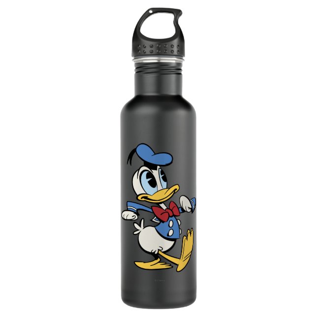 Main Mickey Shorts | Donald Duck Water Bottle (Front)