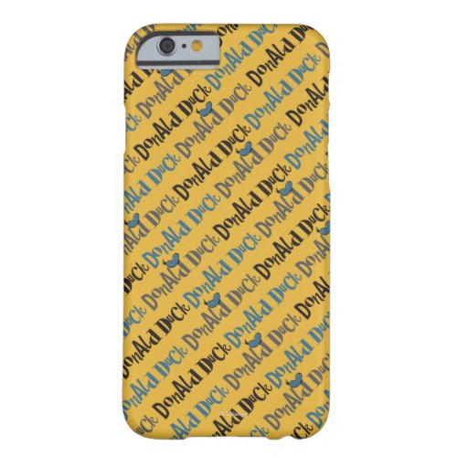 Main Mickey Shorts  Donald Duck Yellow Pattern Barely There iPhone 6 Case