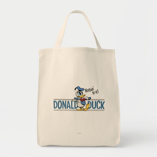 Main Mickey Shorts | Donald Hot Shot Tote Bag (Front)