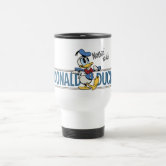 Donald Duck, Salute with Patriotic Star Travel Mug