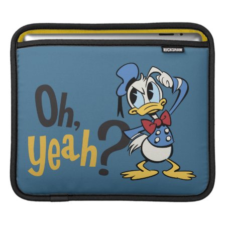 Main Mickey Shorts | Donald Scratching Head Sleeve For Ipads
