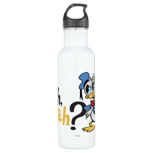 Main Mickey Shorts Donald Scratching Head Stainless Steel Water Bottle