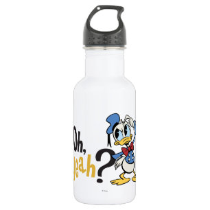 Main Mickey Shorts Donald Scratching Head Stainless Steel Water Bottle