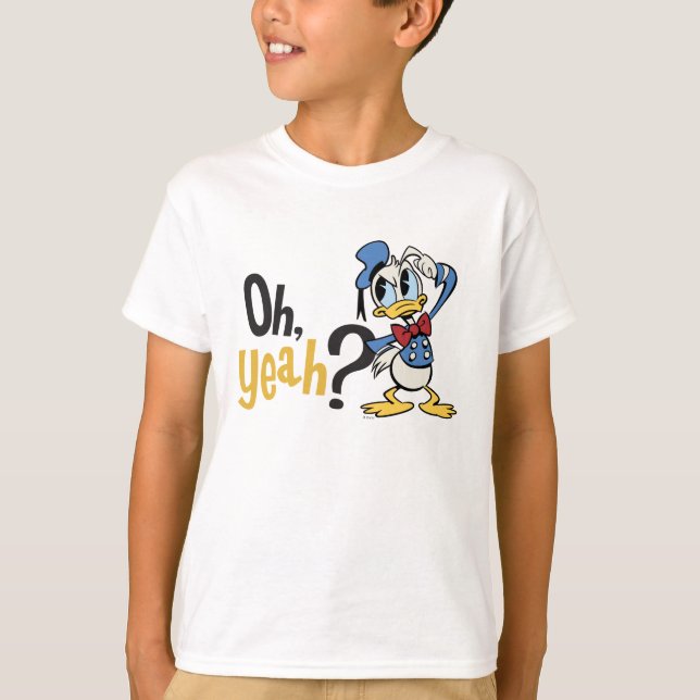 Main Mickey Shorts | Donald Scratching Head T-Shirt (Front)