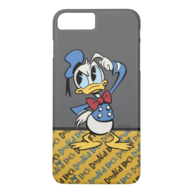 Main Mickey Shorts | Donald Thinking Case-Mate iPhone Case (Back)