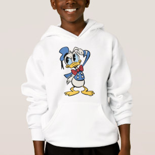 Main Mickey Shorts Donald Thinking Hoodie