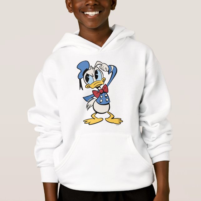 Main Mickey Shorts | Donald Thinking Hoodie (Front)