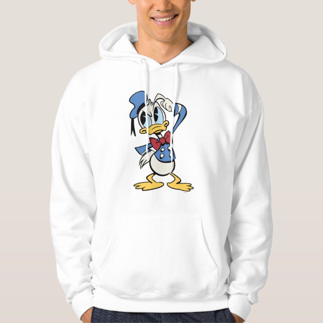 Main Mickey Shorts | Donald Thinking Hoodie (Front)