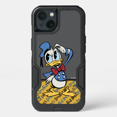 Main Mickey Shorts  Donald Thinking iPhone 13 Case
