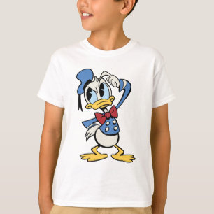 Main Mickey Shorts Donald Thinking T-Shirt