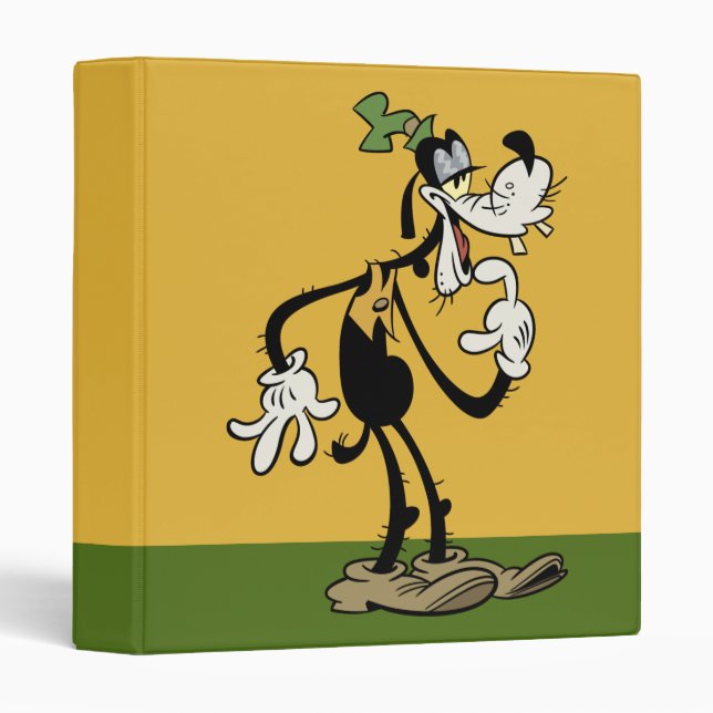 Main Mickey Shorts | Goofy Grin Binder (Front/Spine)