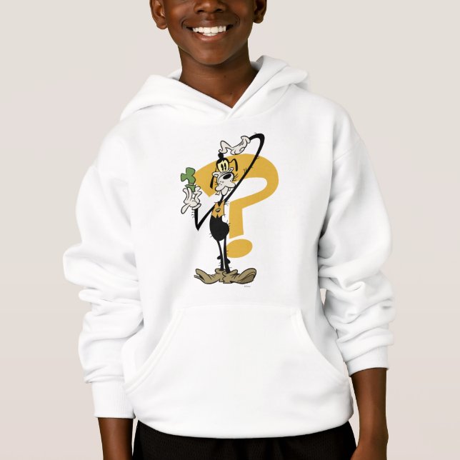 Main Mickey Shorts | Goofy Question Mark Hoodie (Front)