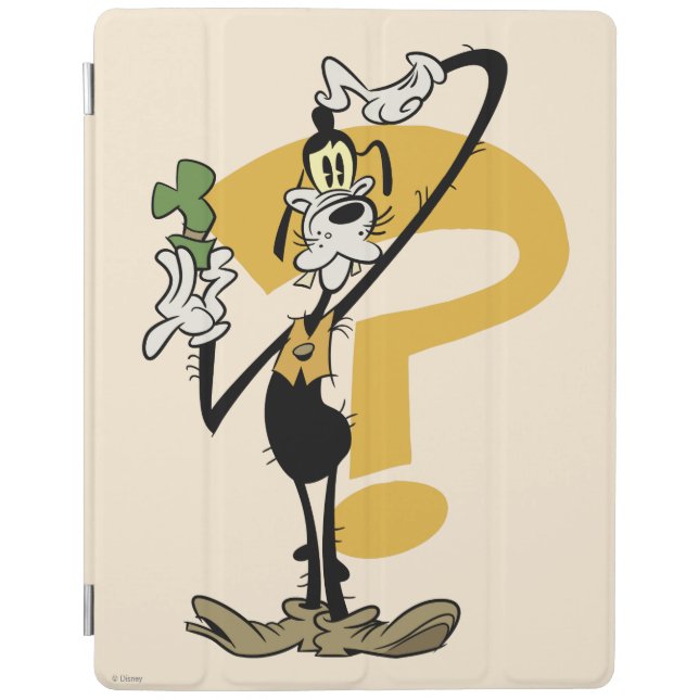 Main Mickey Shorts | Goofy Question Mark iPad Smart Cover (Front)