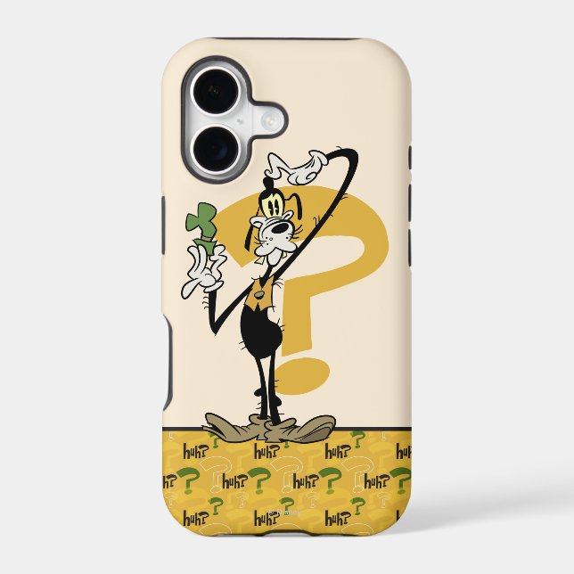 Main Mickey Shorts | Goofy Question Mark Iphone Case (Back)
