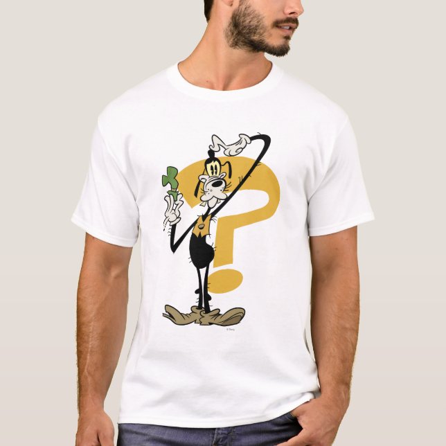 Main Mickey Shorts | Goofy Question Mark T-Shirt (Front)