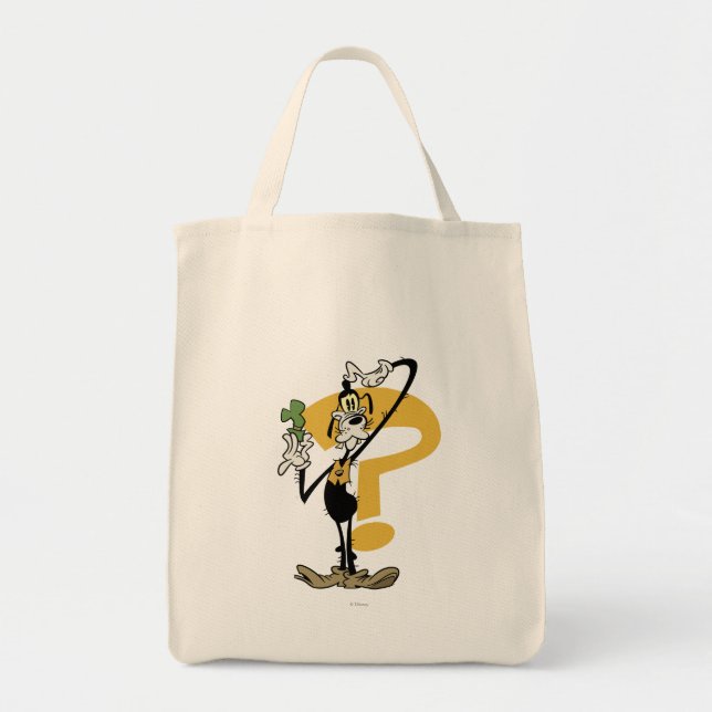 Main Mickey Shorts | Goofy Question Mark Tote Bag (Front)