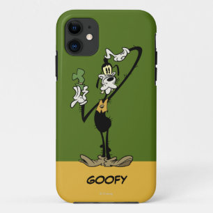 Main Mickey Shorts   Goofy Scratching Head iPhone 11 Case