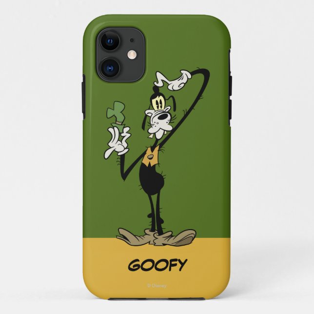 Main Mickey Shorts | Goofy Scratching Head Case-Mate iPhone Case (Back)