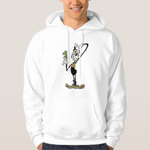 Main Mickey Shorts  Goofy Scratching Head Hoodie